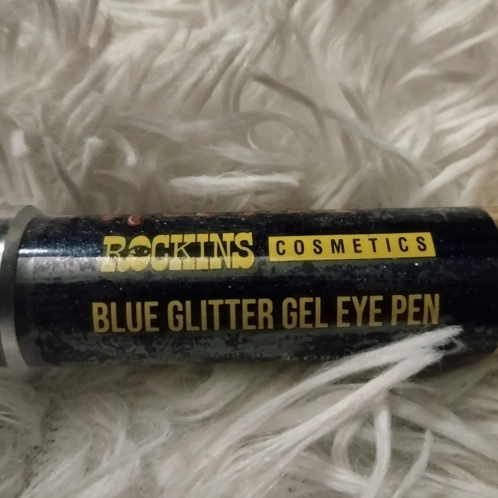 🆕 Rockins Cosmetics Glitter Gel Blue Eye Pen